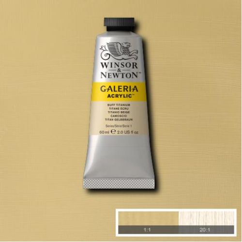 Winsor & Newton Galeria Akrilik Boya Buff Titanium 60 Ml Winsor & Newton Galeria Akrilik Boya Buff Titanium 60 Ml